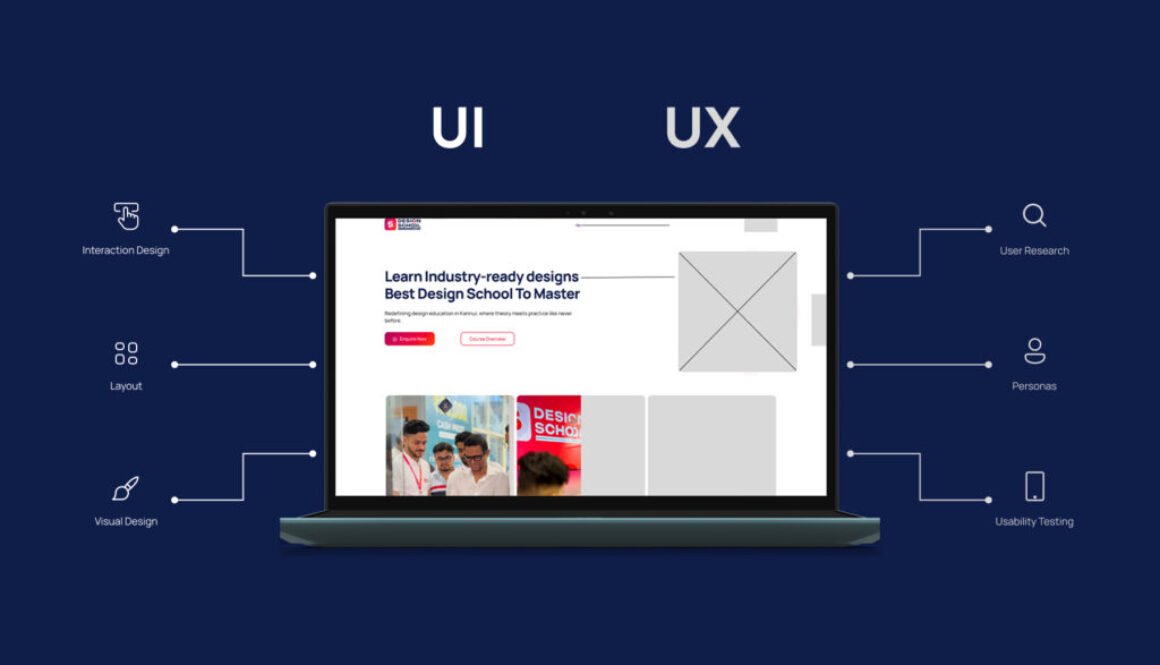 UI and UX design